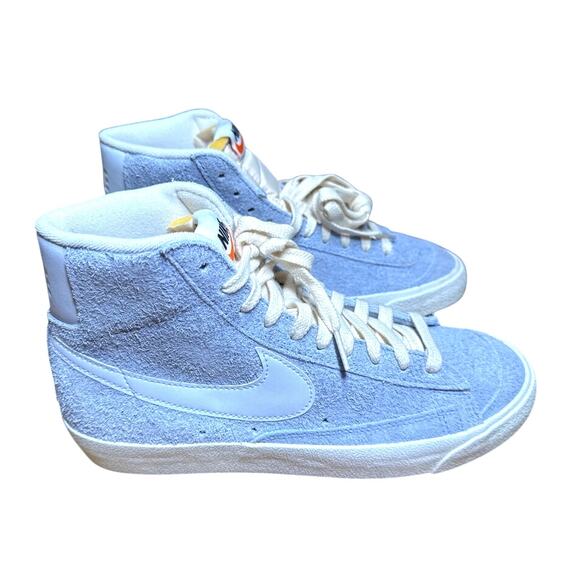womens blue nike blazers